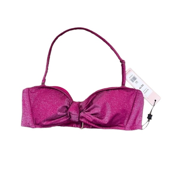 BCBGeneration Standard Knot Bandeau Bikini Top - Picture 3 of 9